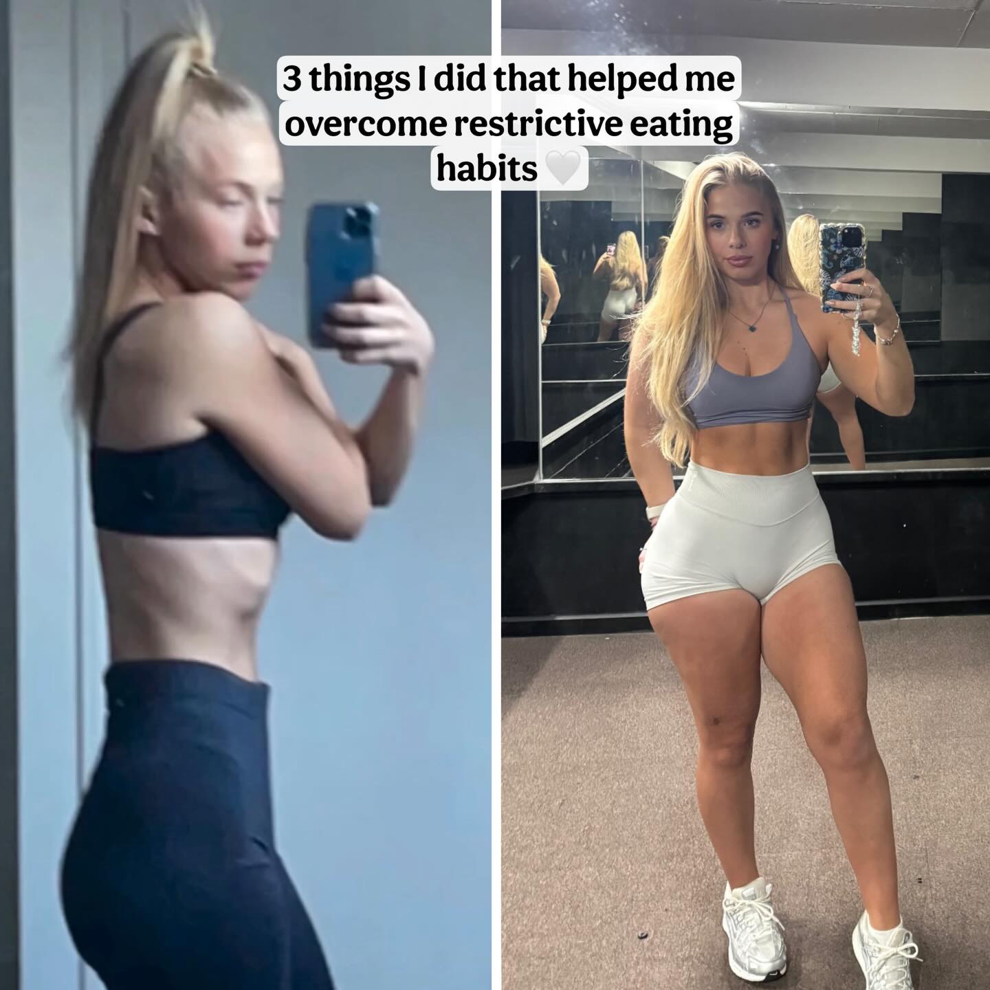 Hanns fitness Facebook ad: Overcoming restrictive eating