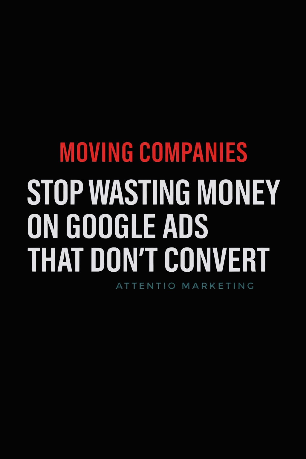 Attentio Marketing Facebook ad