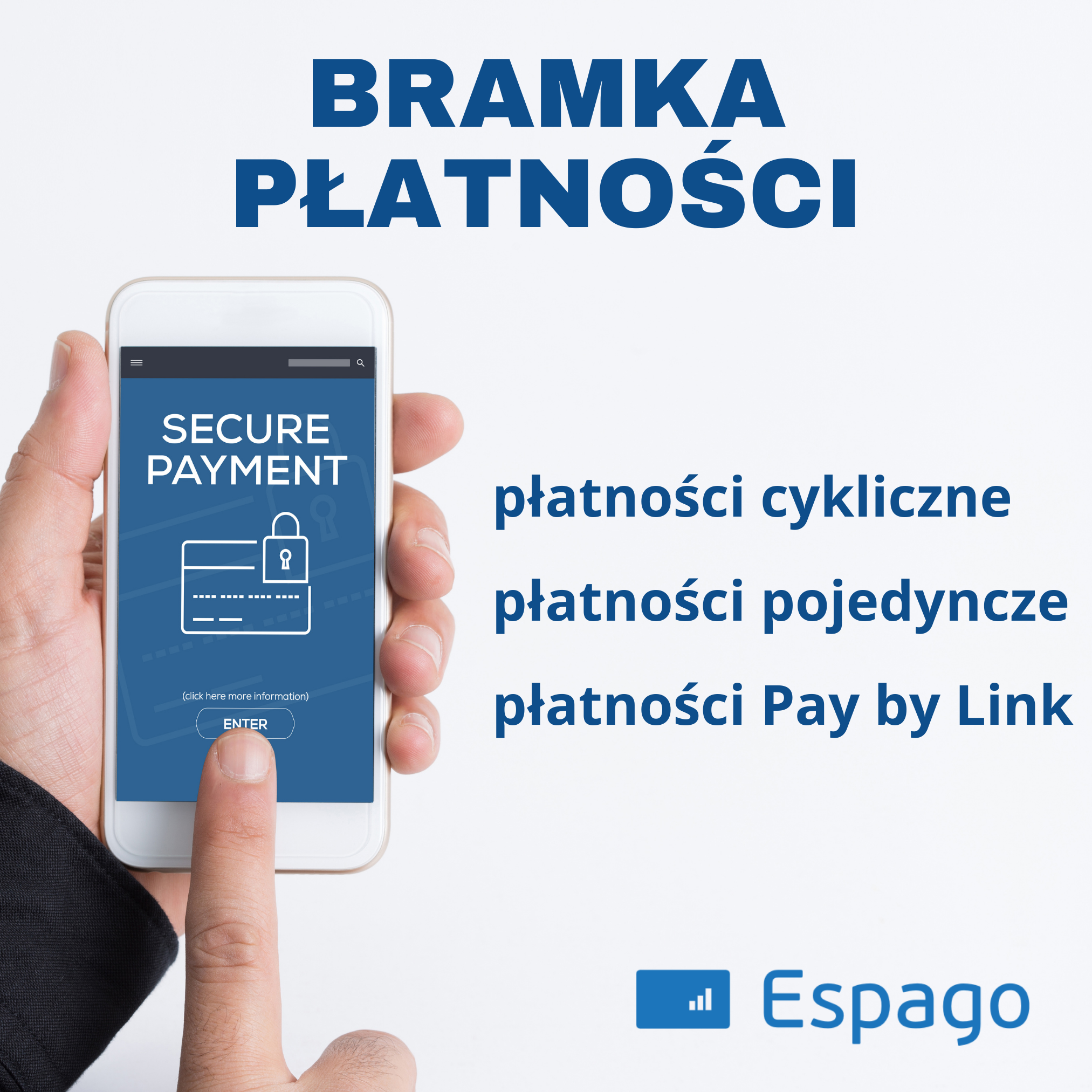 Espago Facebook ad: Bramka płatności online dla Twojej firmy!