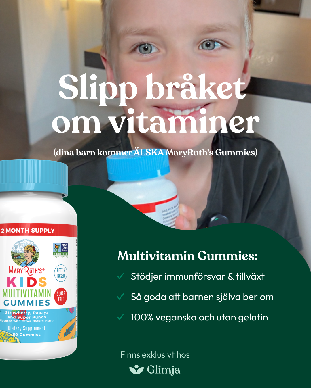 Glimja Facebook ad