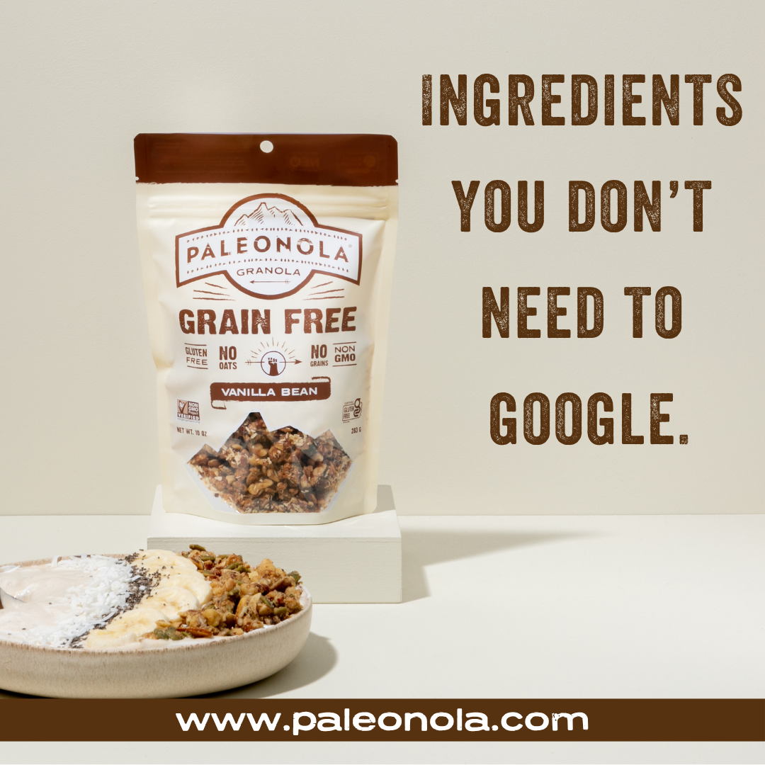 Paleonola Facebook ad: Paleonola Grain Free Granola