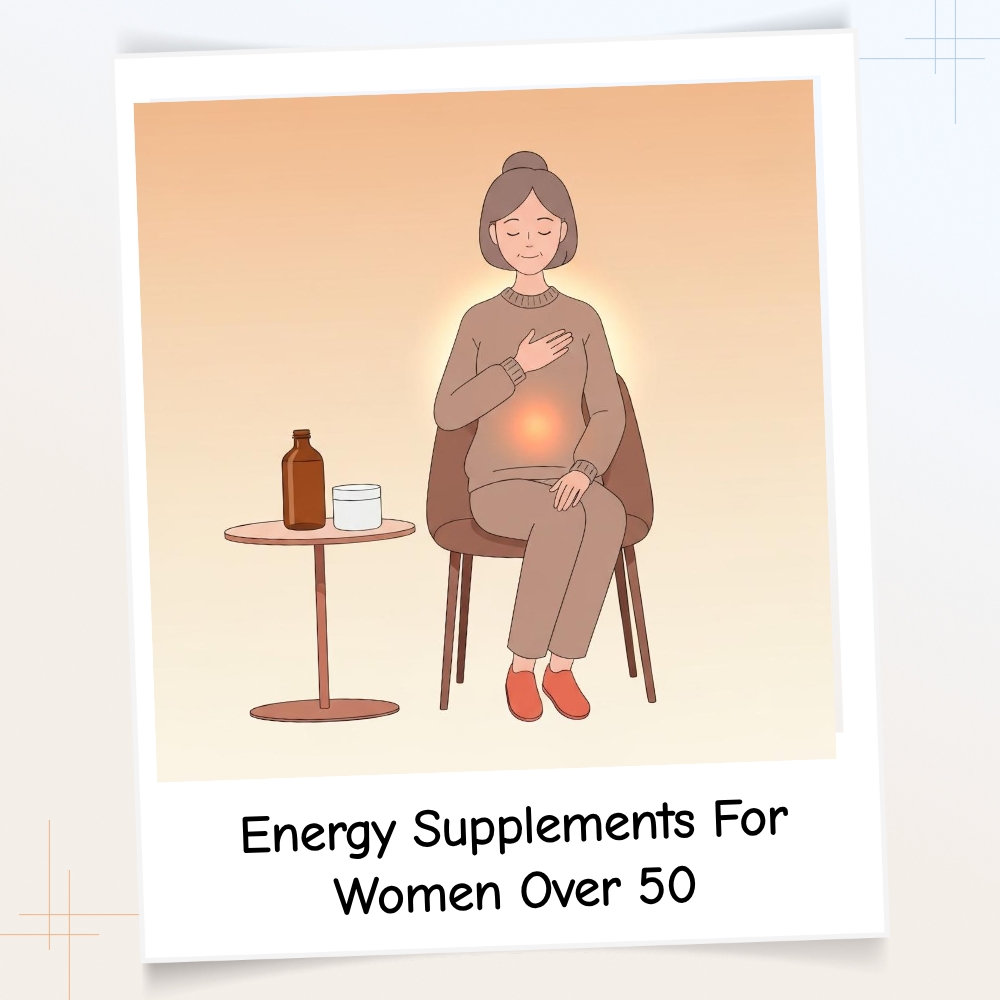 Insights Villa Alpha Facebook ad: Energy Supplements For Women Over 50!