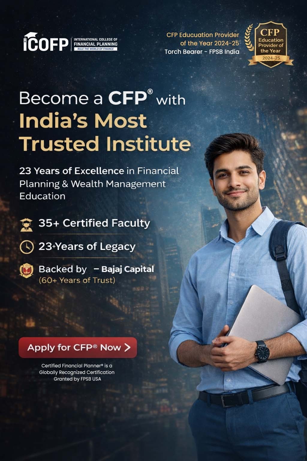 ICOFP Facebook ad from Feb 25, 2026