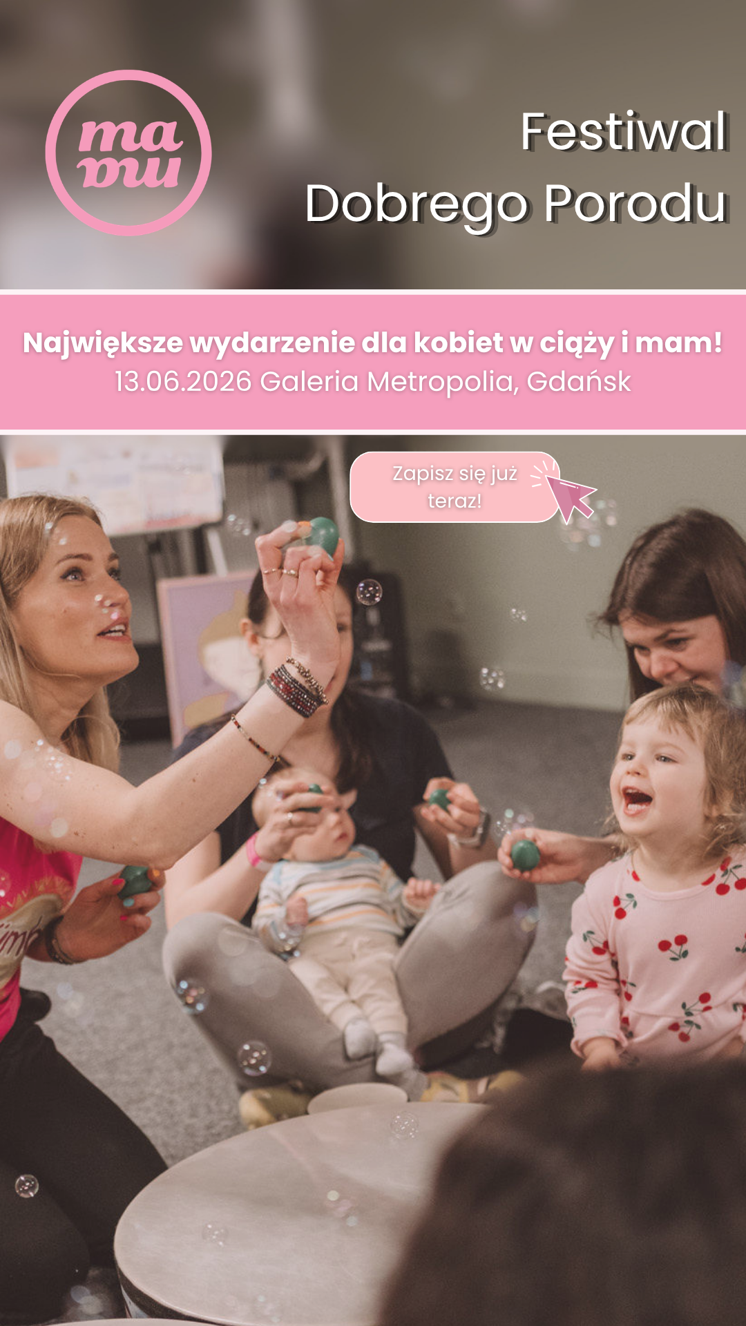 Szkoła Rodzenia Supermama Facebook ad from May 13, 2026