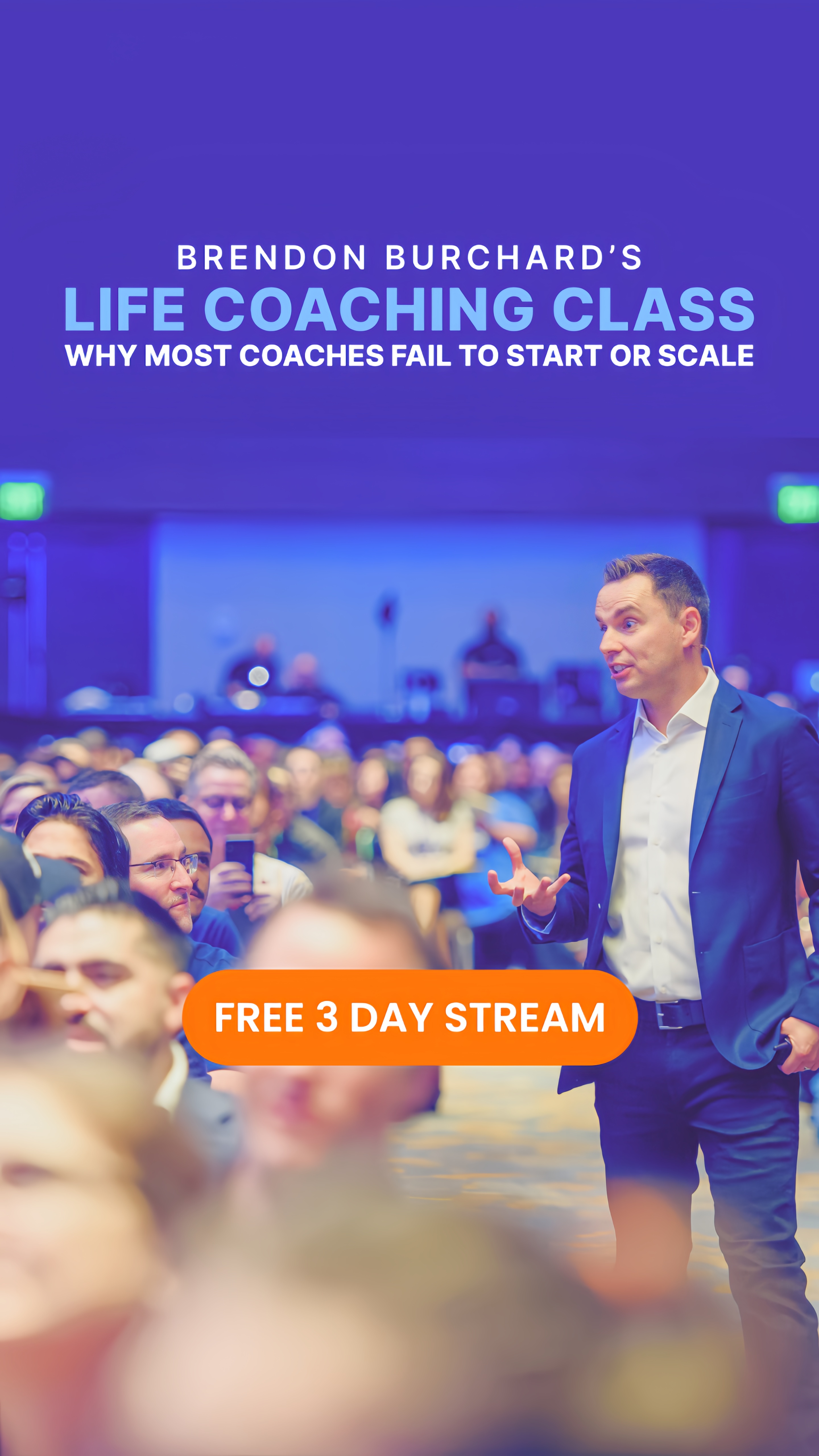 Brendon Burchard - Live. Love. Matter. Facebook ad