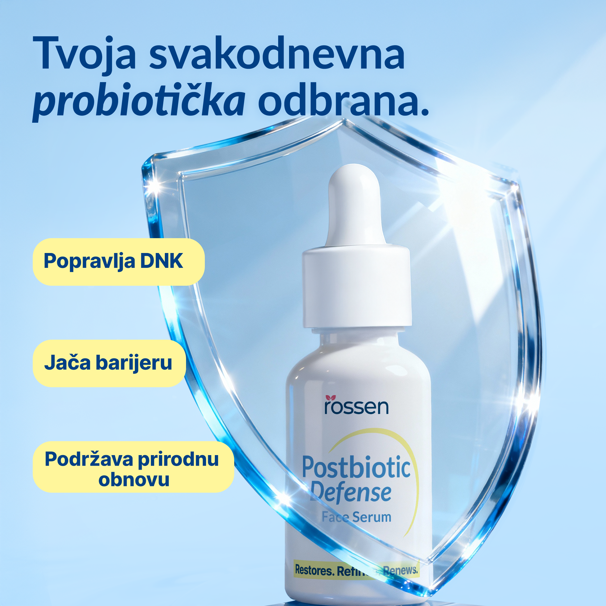 Rossen kozmetika Facebook ad