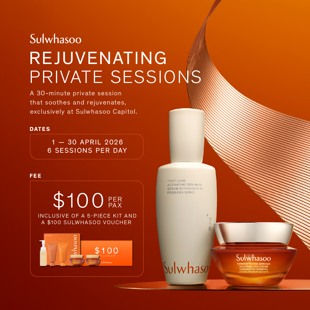 Sulwhasoo Facebook ad: Rejuvenating Discovery Private Session | Sulwhasoo Capitol…