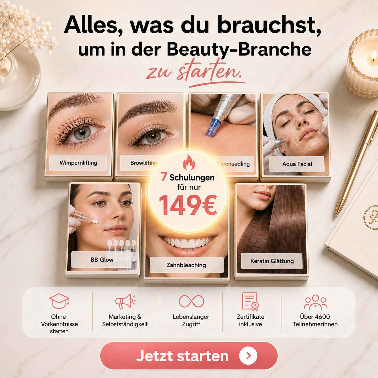 Spotless Academy Facebook ad