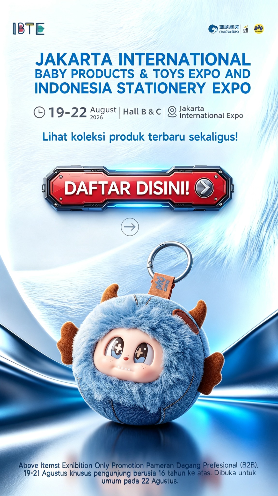IBTE Indonesia Facebook ad from Jul 16, 2026