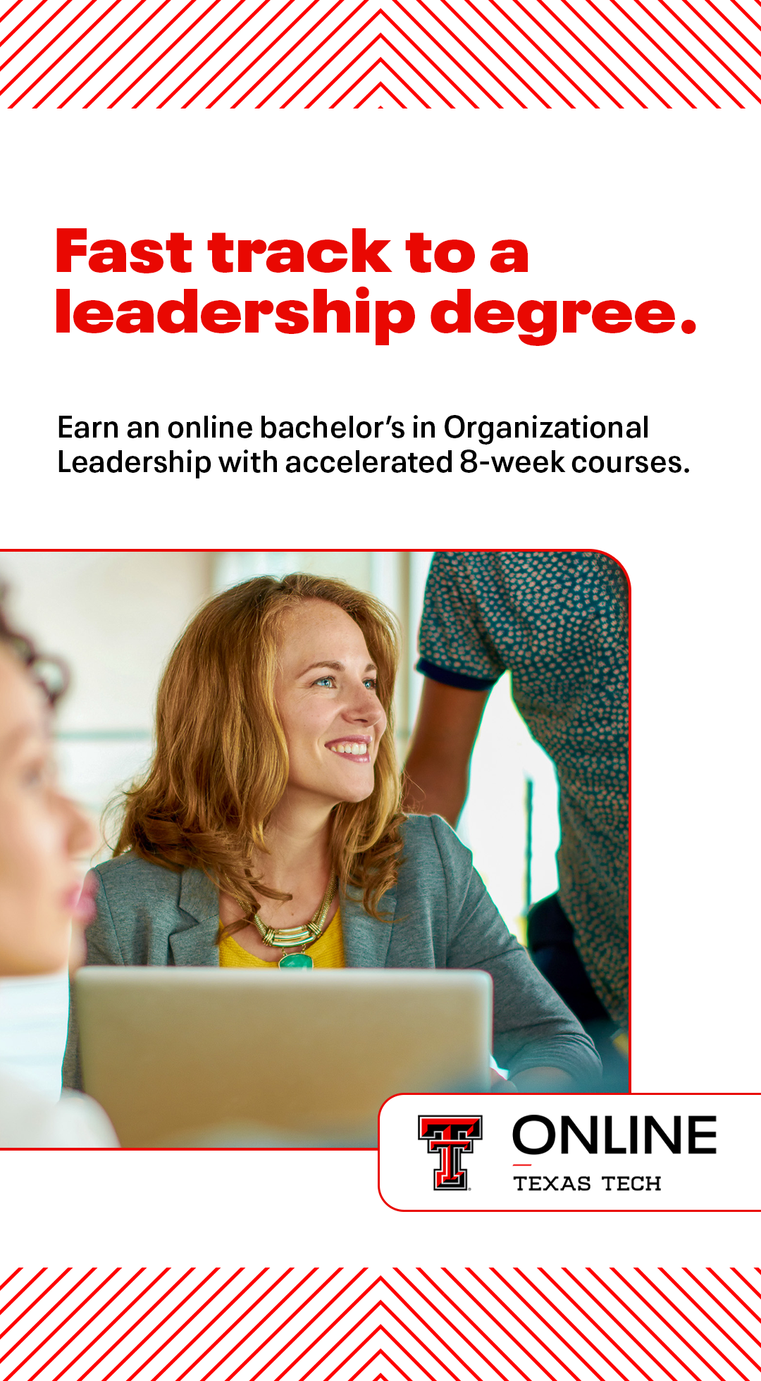 Texas Tech University Online Facebook ad