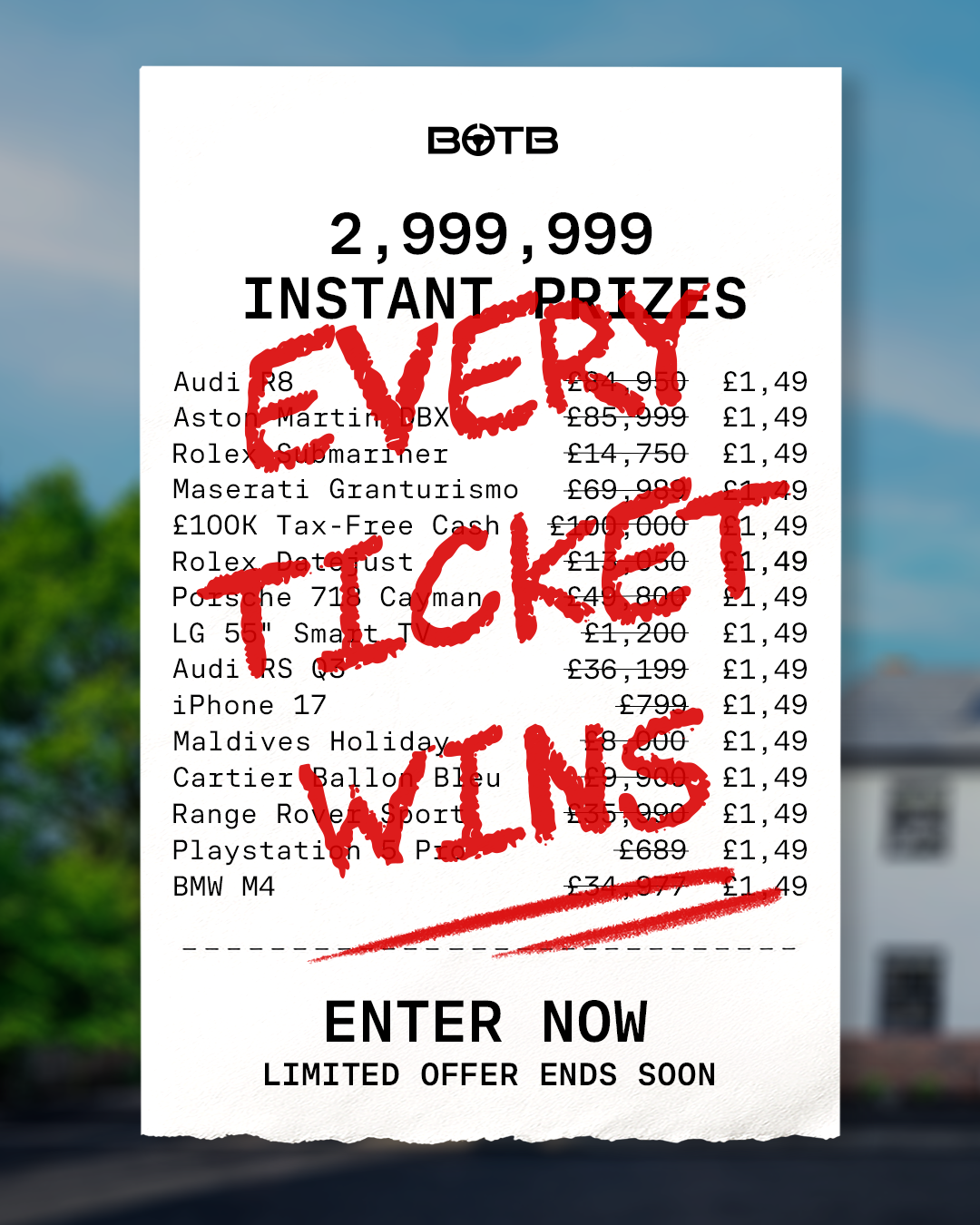 BOTB Facebook ad