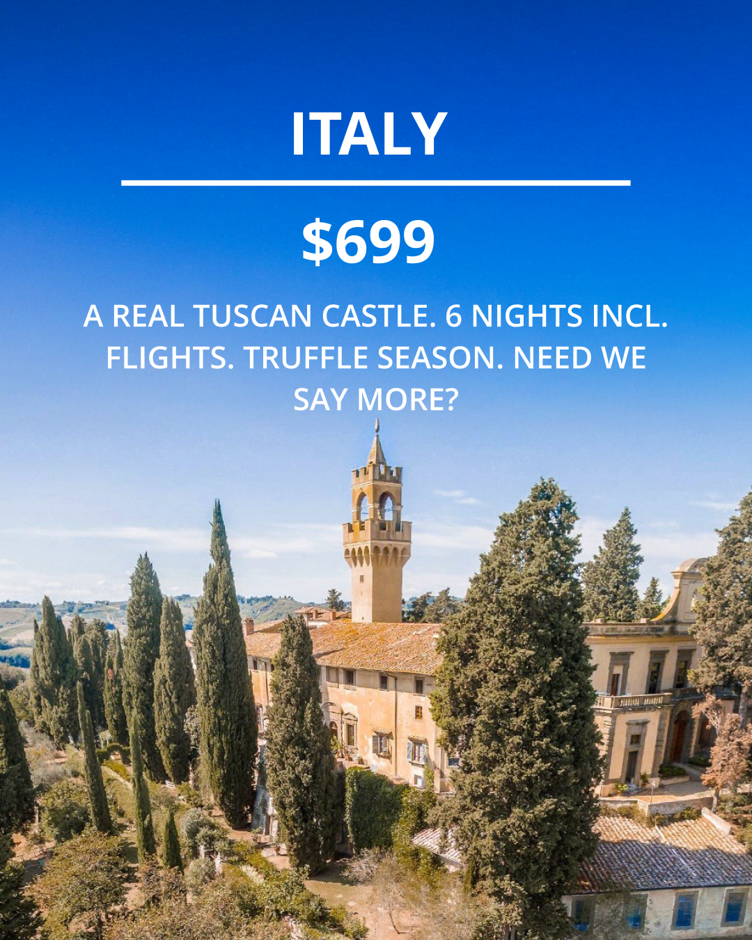 Travelzoo Facebook ad
