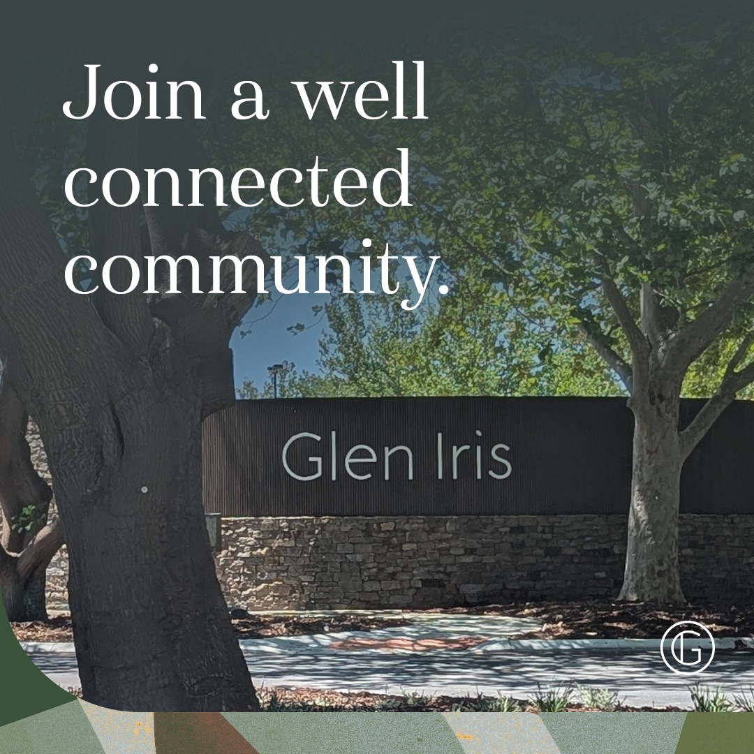 Glen Iris Estate Facebook ad: Welcome to Glen Iris Estate, a community designed…