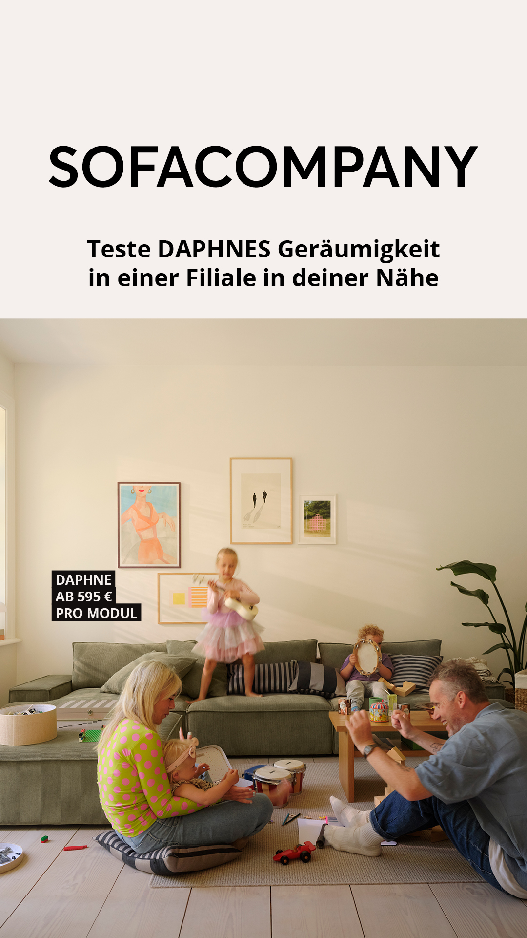 Sofacompany Facebook ad
