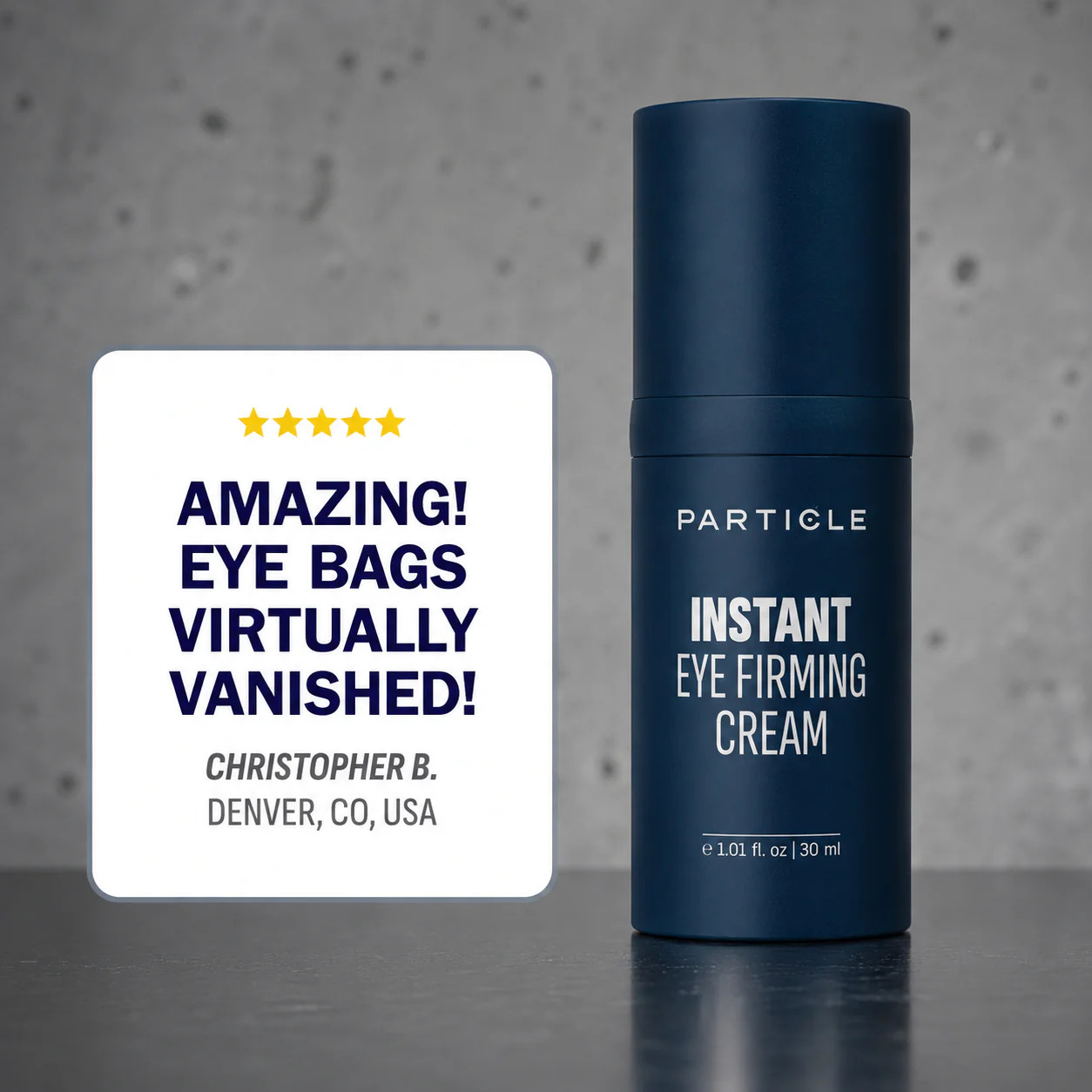 Particle Facebook ad