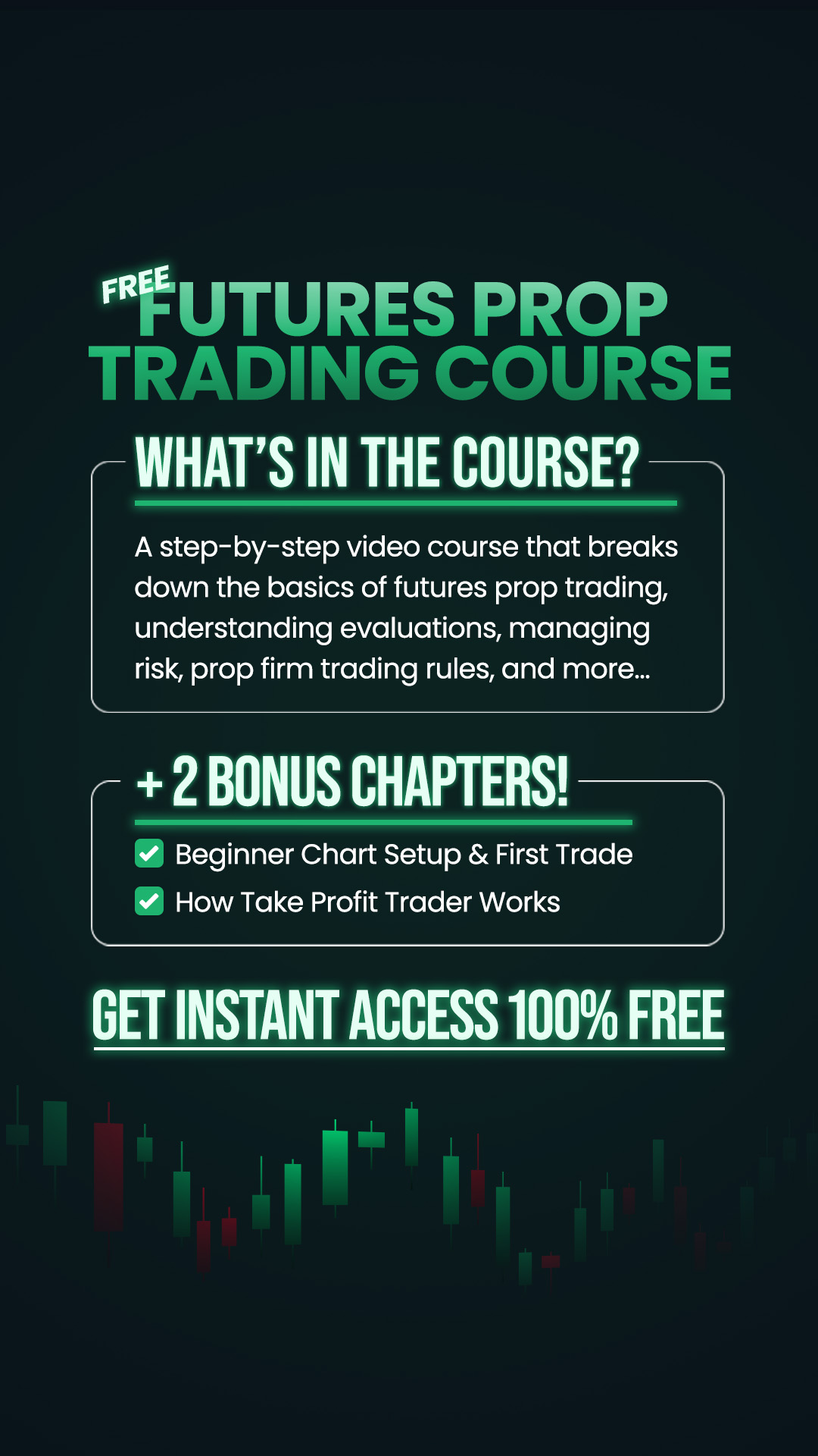 Take Profit Trader Facebook ad