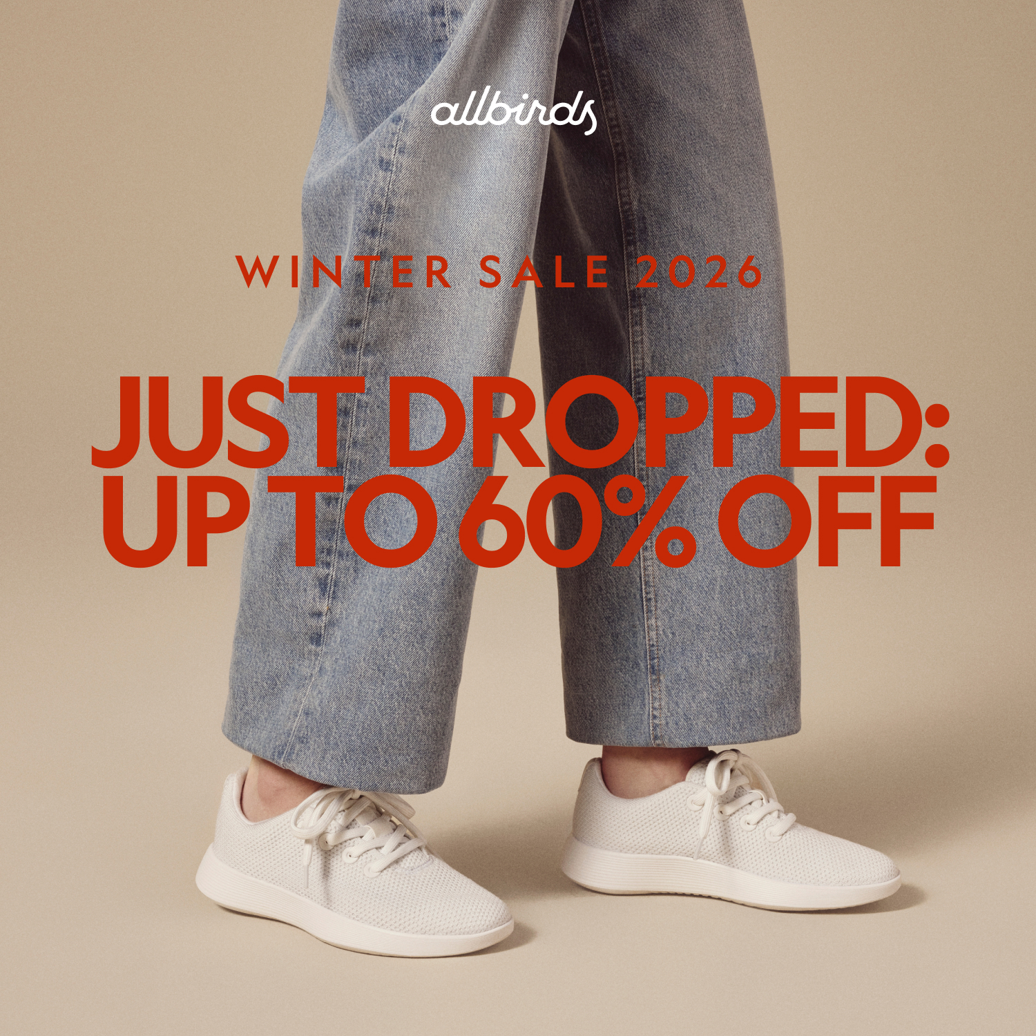 Allbirds New Zealand Facebook ad