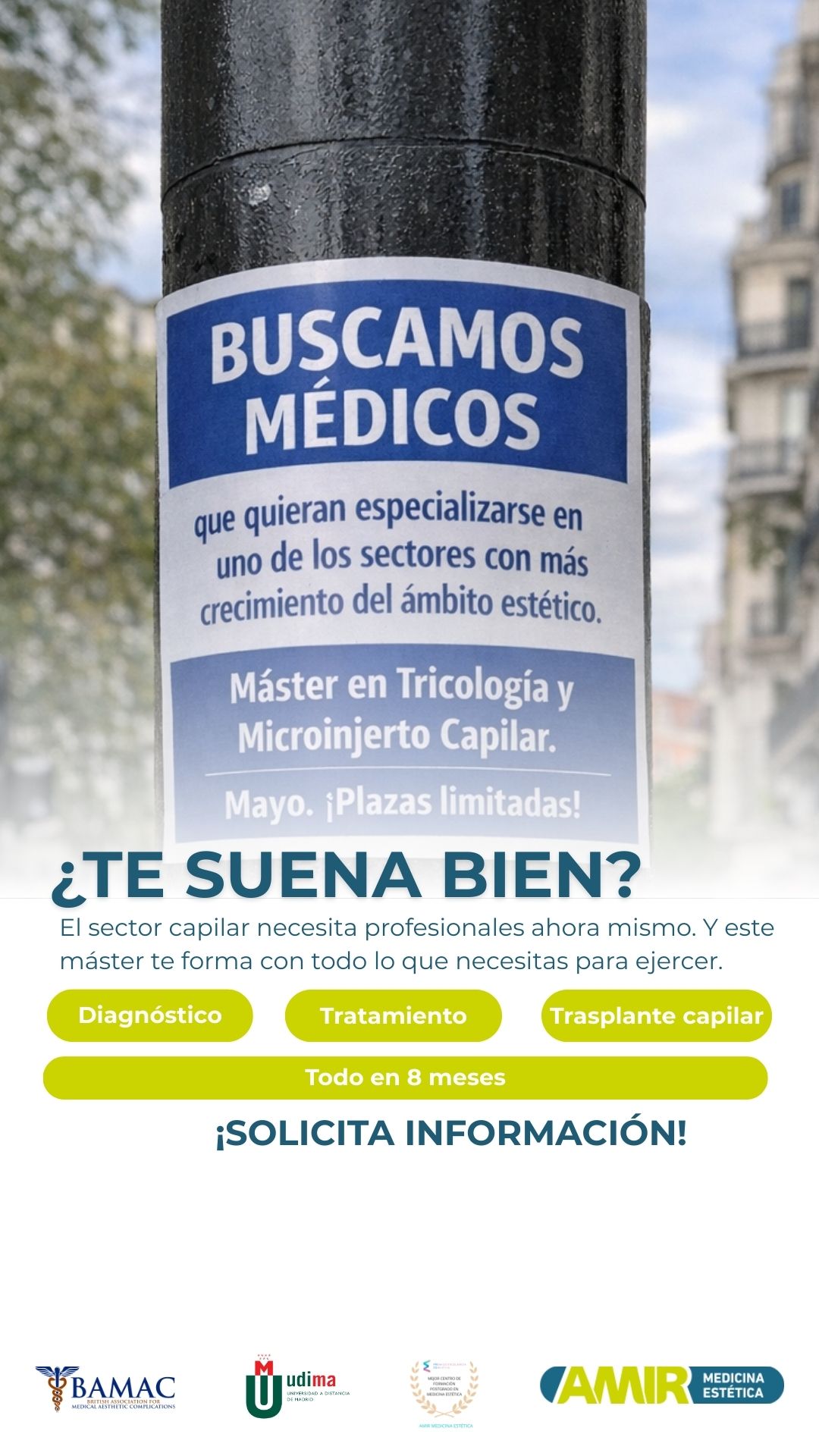 AMIR Medicina Estética Facebook ad from Feb 4, 2026