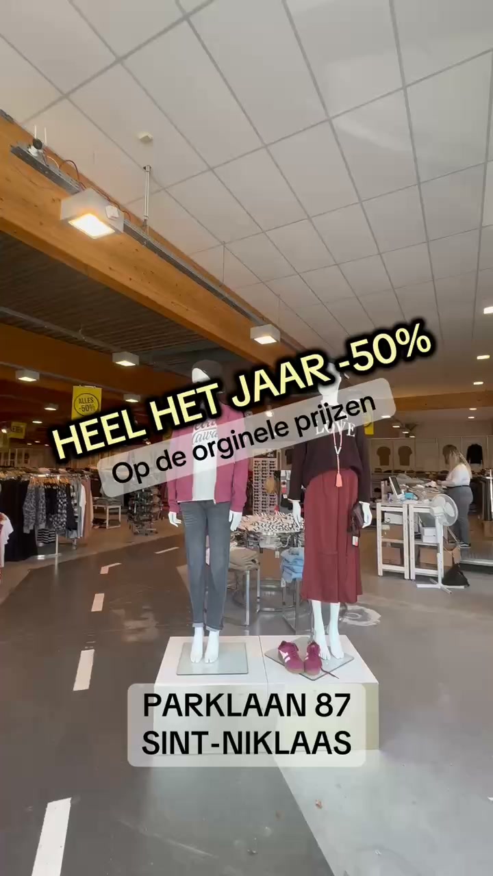 Web-Shop Outlet Facebook ad: Webshop-Outlet SINT-NIKLAAS