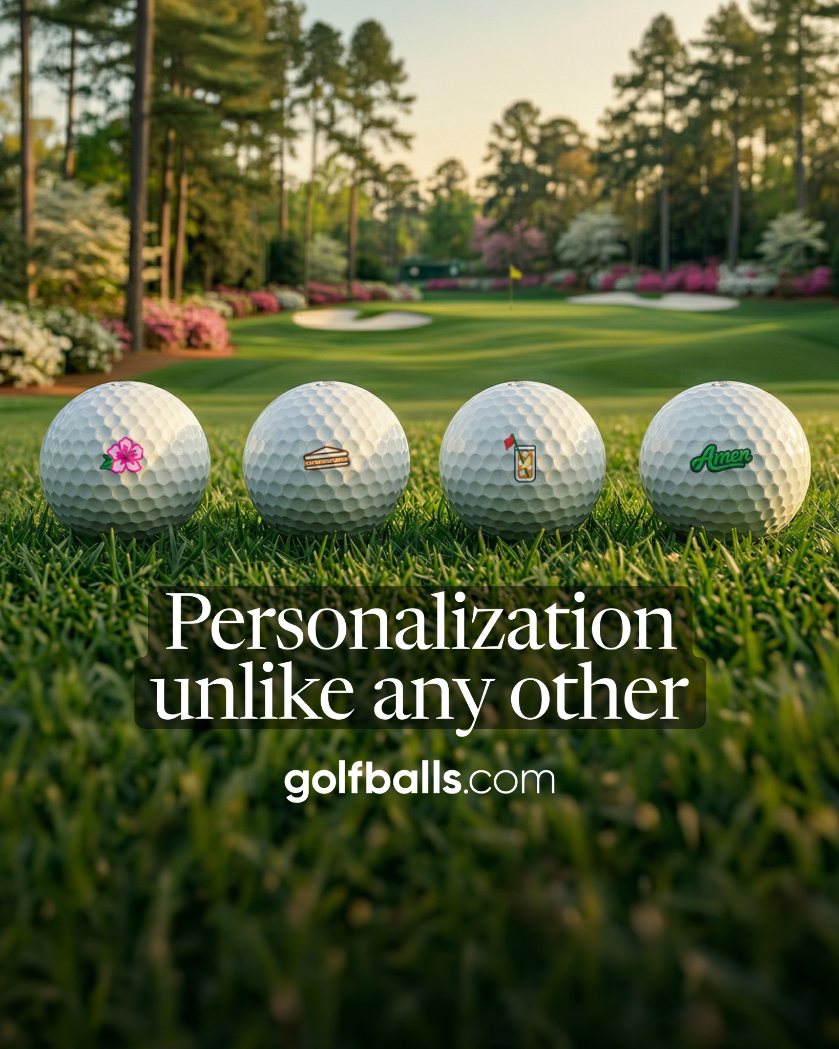 Golfballs.com Facebook ad