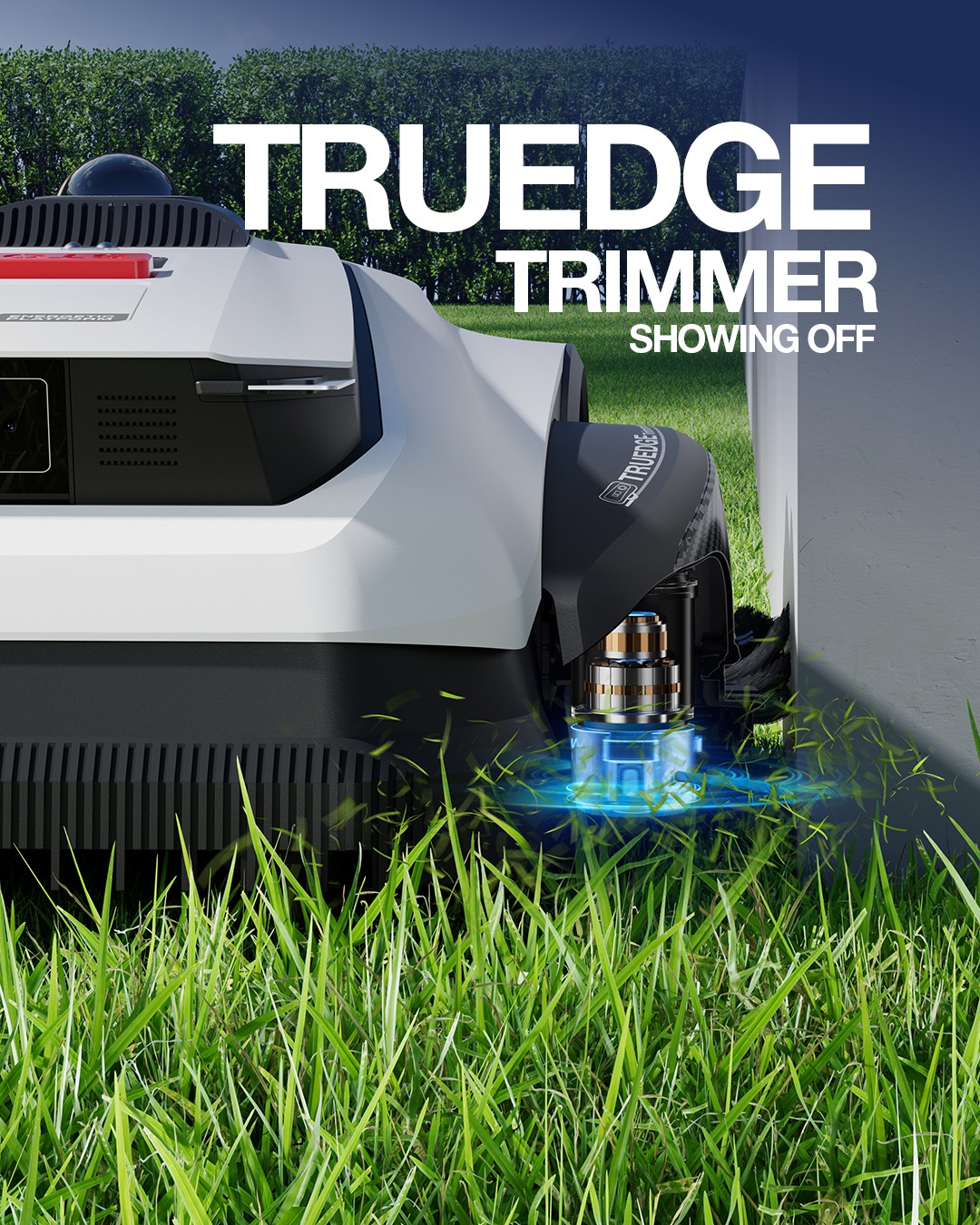 ECOVACS ROBOTICS Facebook ad: The secret to a perfectly finished lawn?
