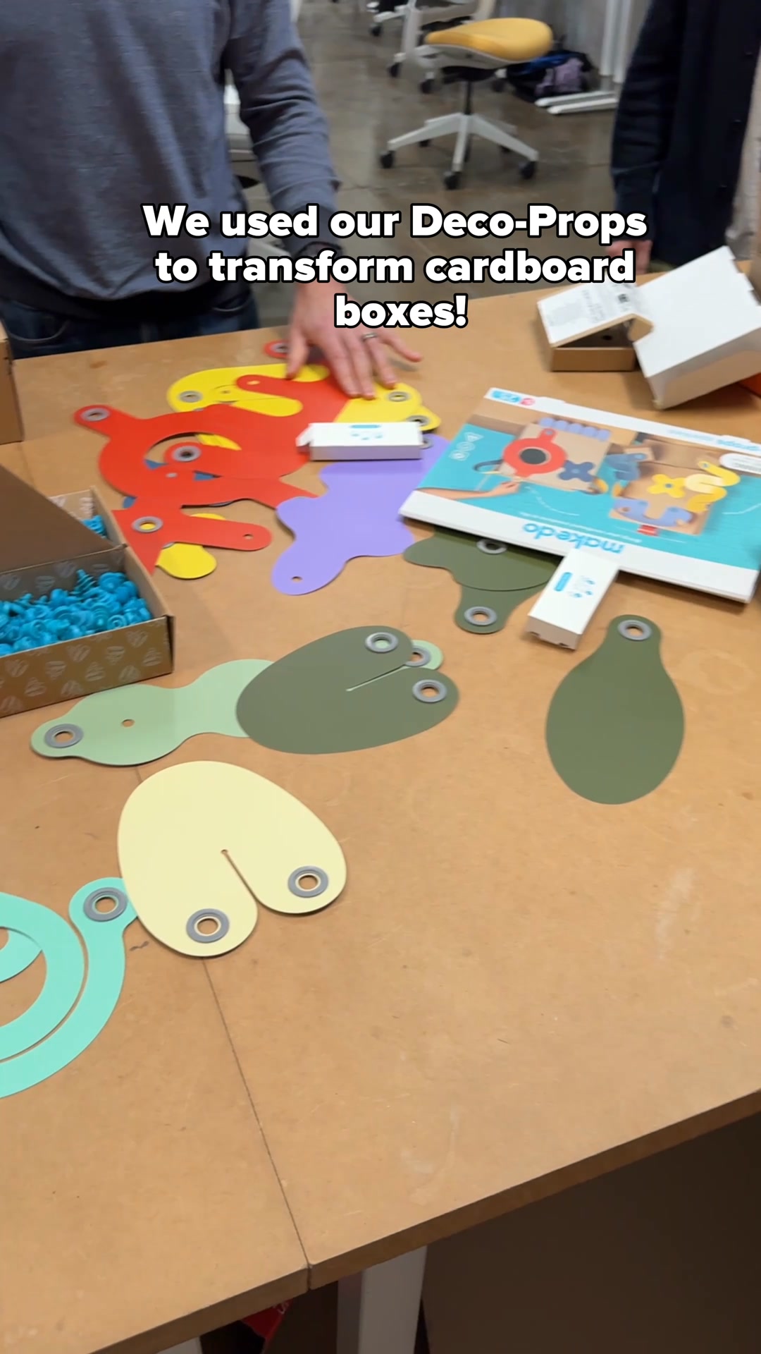 Makedo Facebook ad: Tools. For Kids. For Cardboard