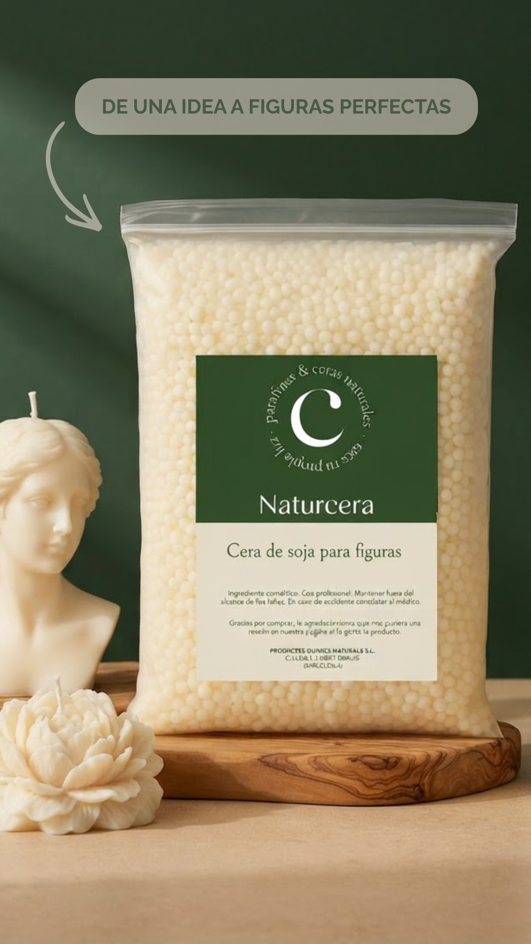 Naturcera Facebook ad: Descubre nuestra gama de ceras naturales y da vida a tus…