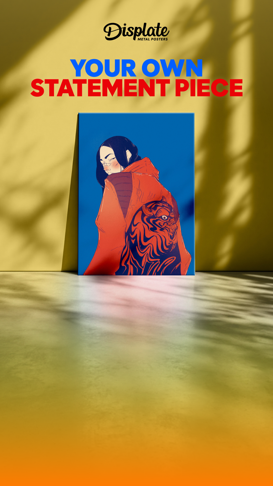 Displate Facebook ad