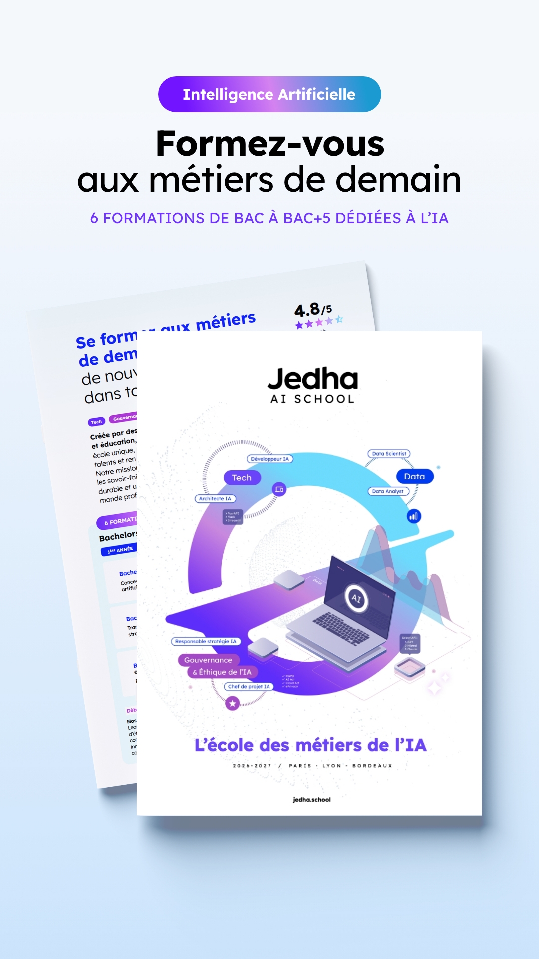 Jedha Facebook ad: Formez-vous à l’IA et à la Data