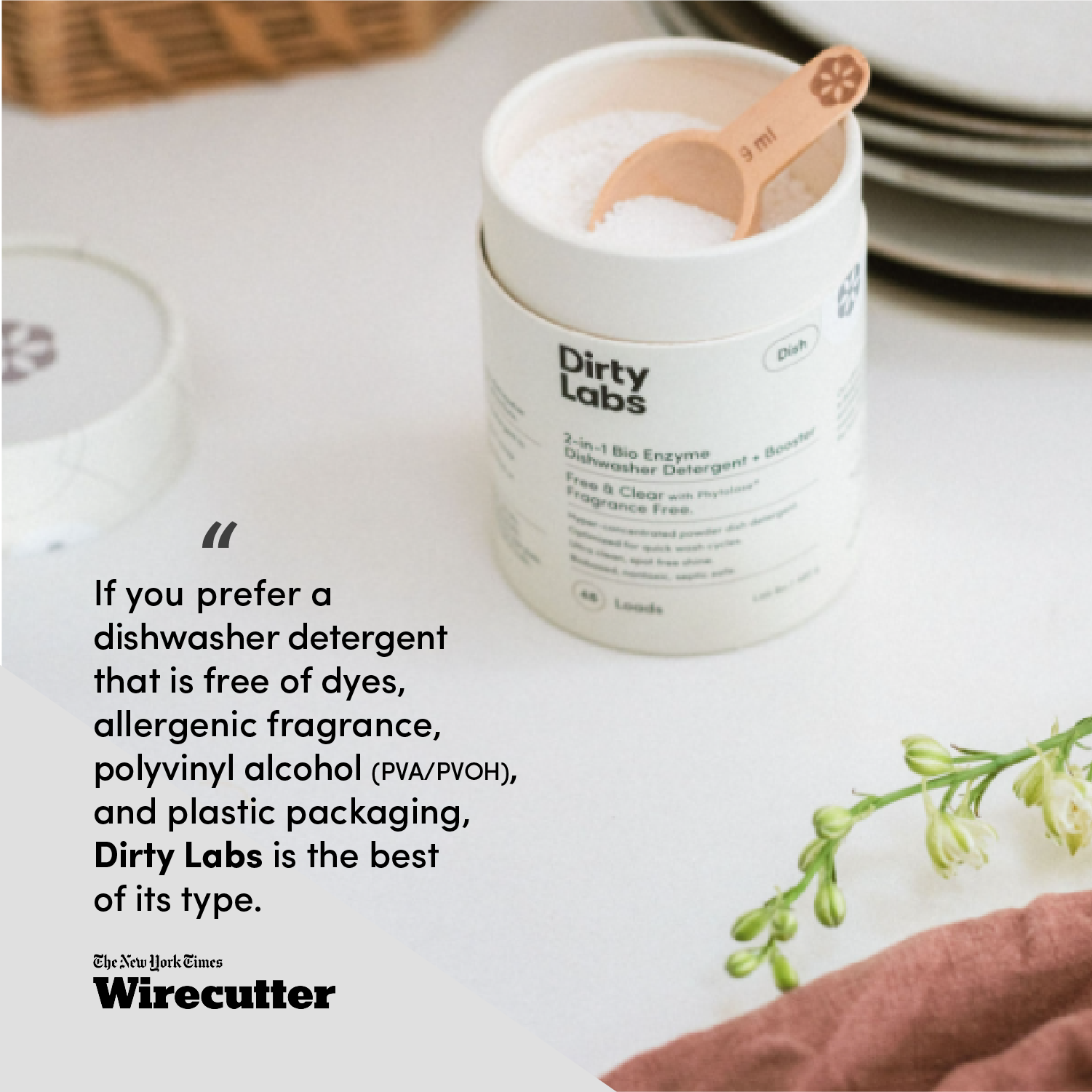 Dirty Labs Facebook ad