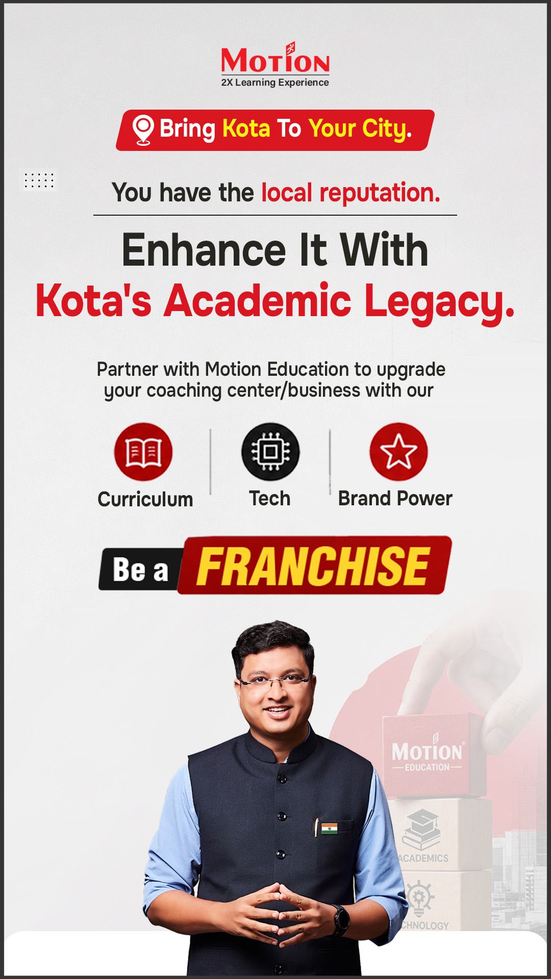 Motion Education Facebook ad