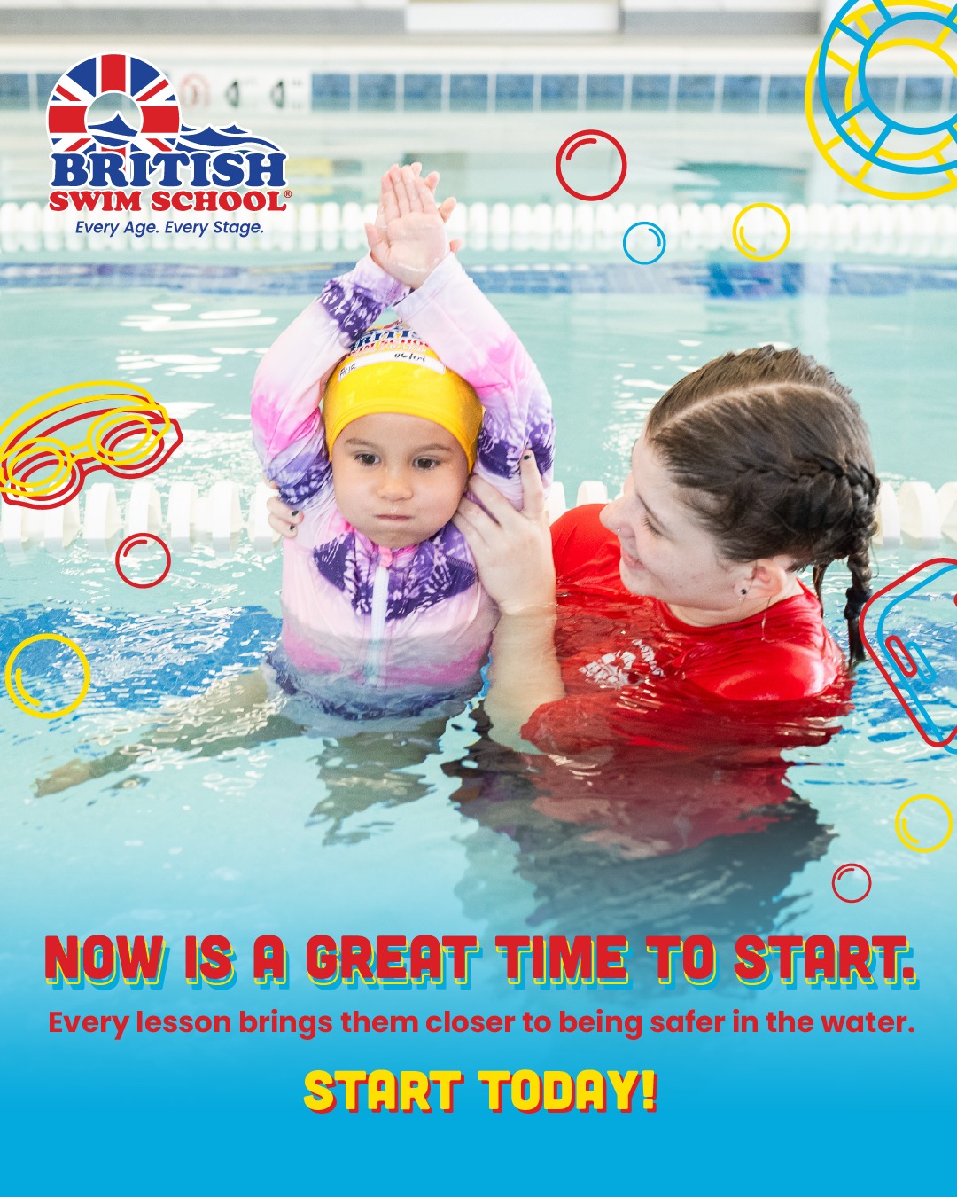 British Swim School of Garland-Rowlett Facebook ad