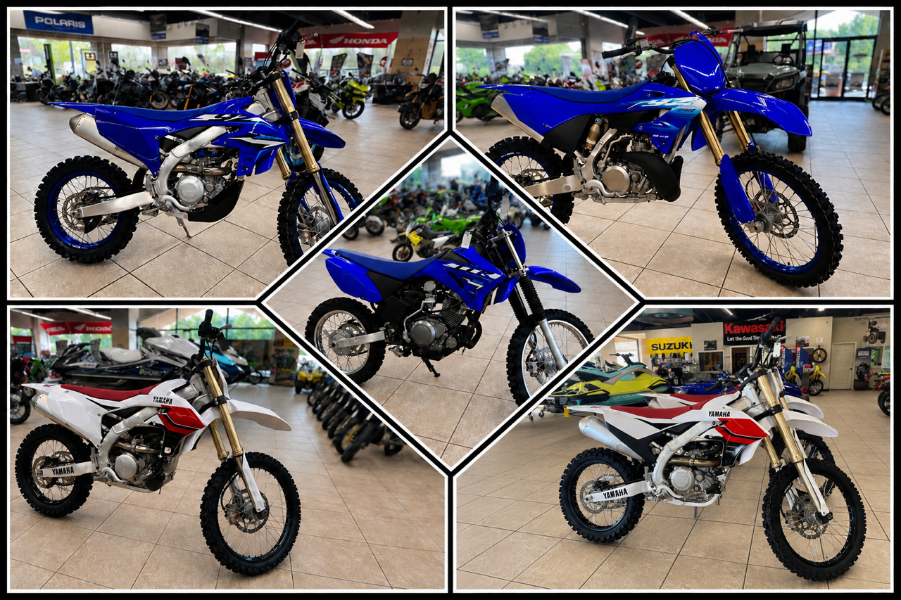 Full Throttle Powersports Facebook ad: Yamaha Dirt Bikes
