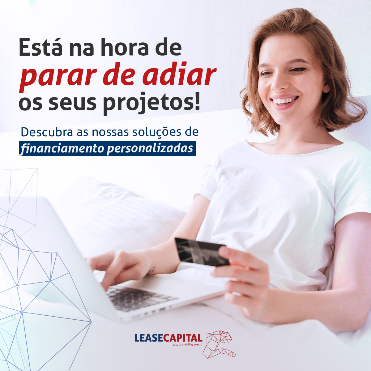 LeaseCapital Facebook ad: Preencha o formulário para mais informações