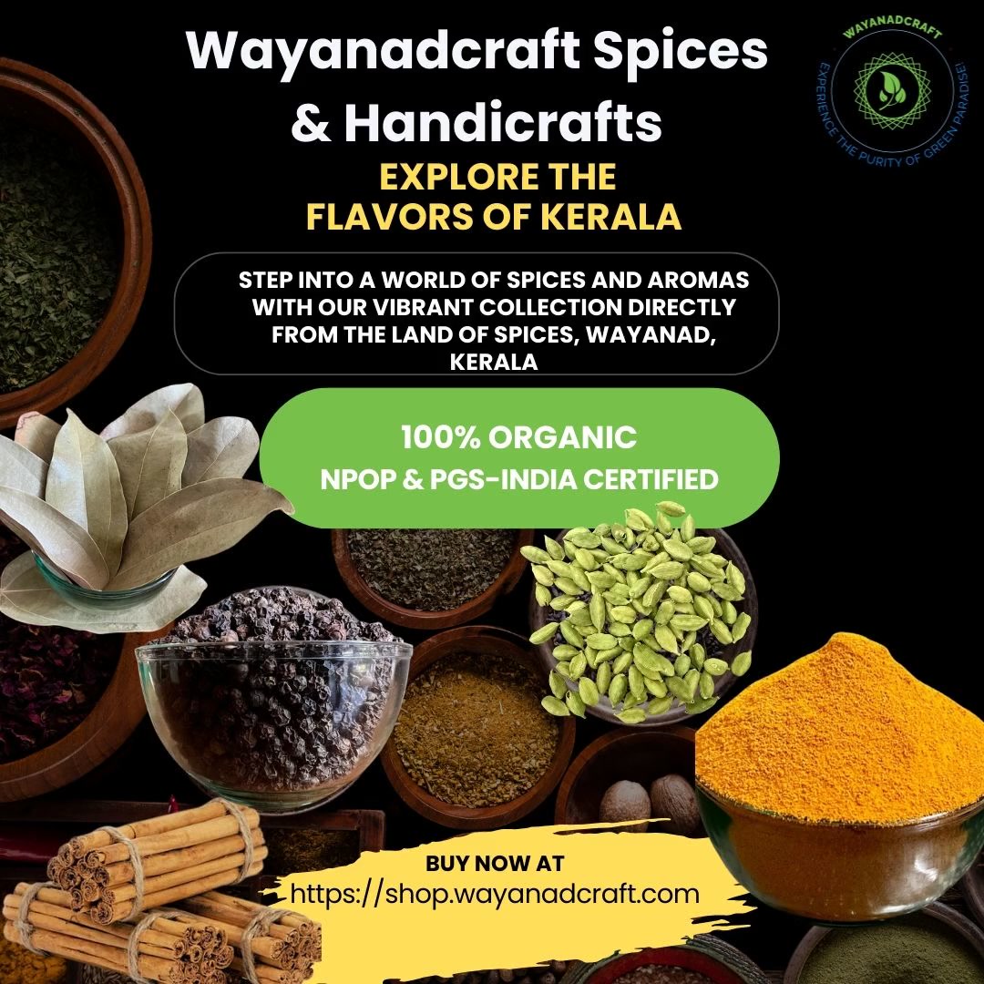 Wayanadcraft Spices & Handicrafts Facebook ad