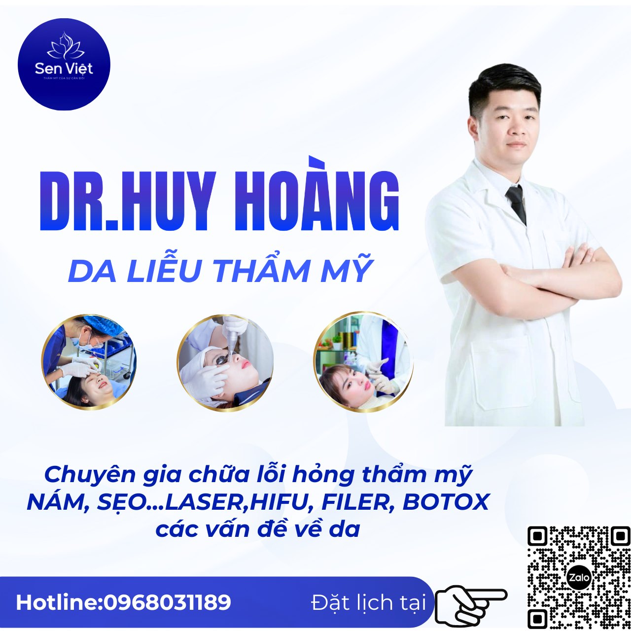 PK Da Liễu Thẩm Mỹ SEN VIỆT - DR HUY HOÀNG Facebook ad: 5 lý do khách hàng tin tưởng chọn…