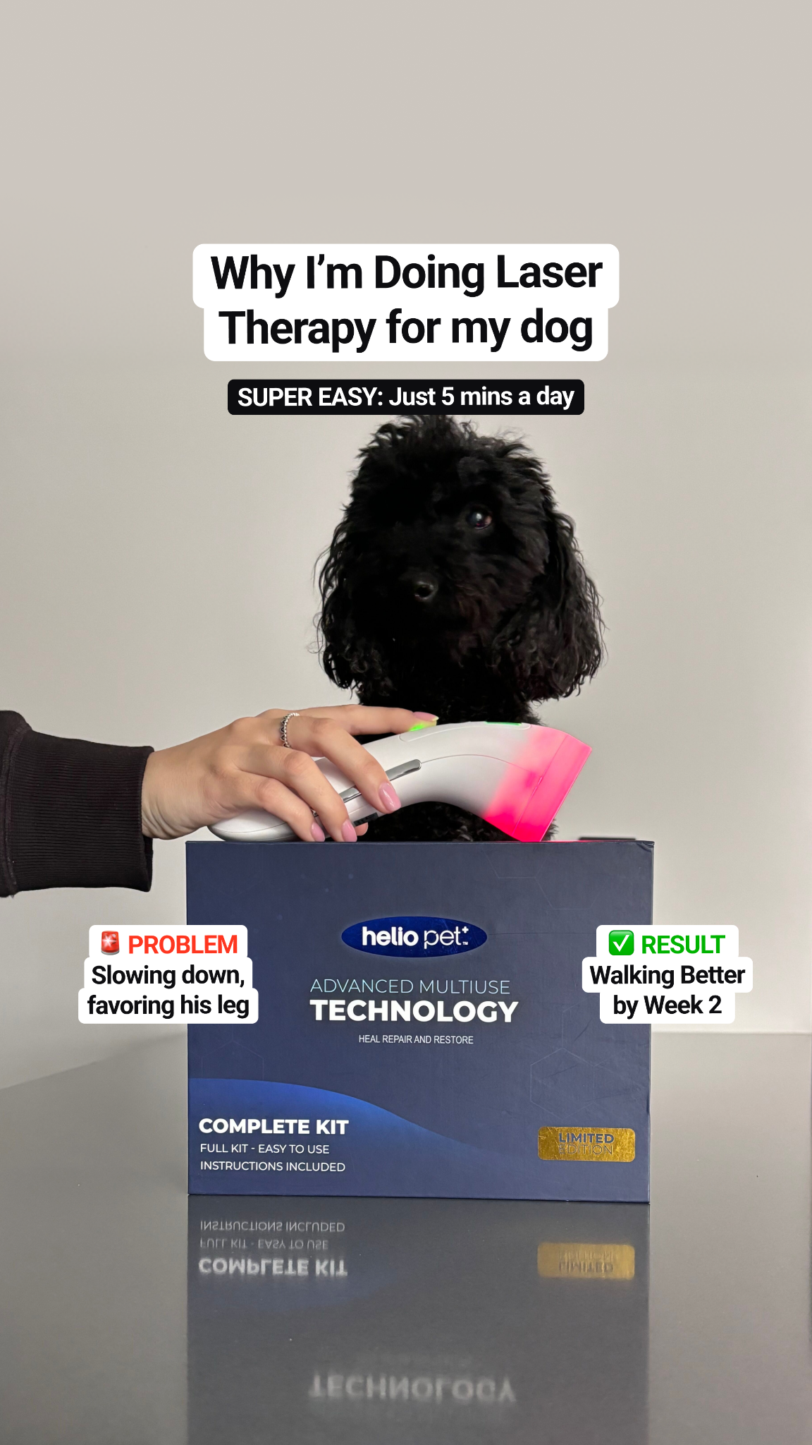 Helio Pet Facebook ad