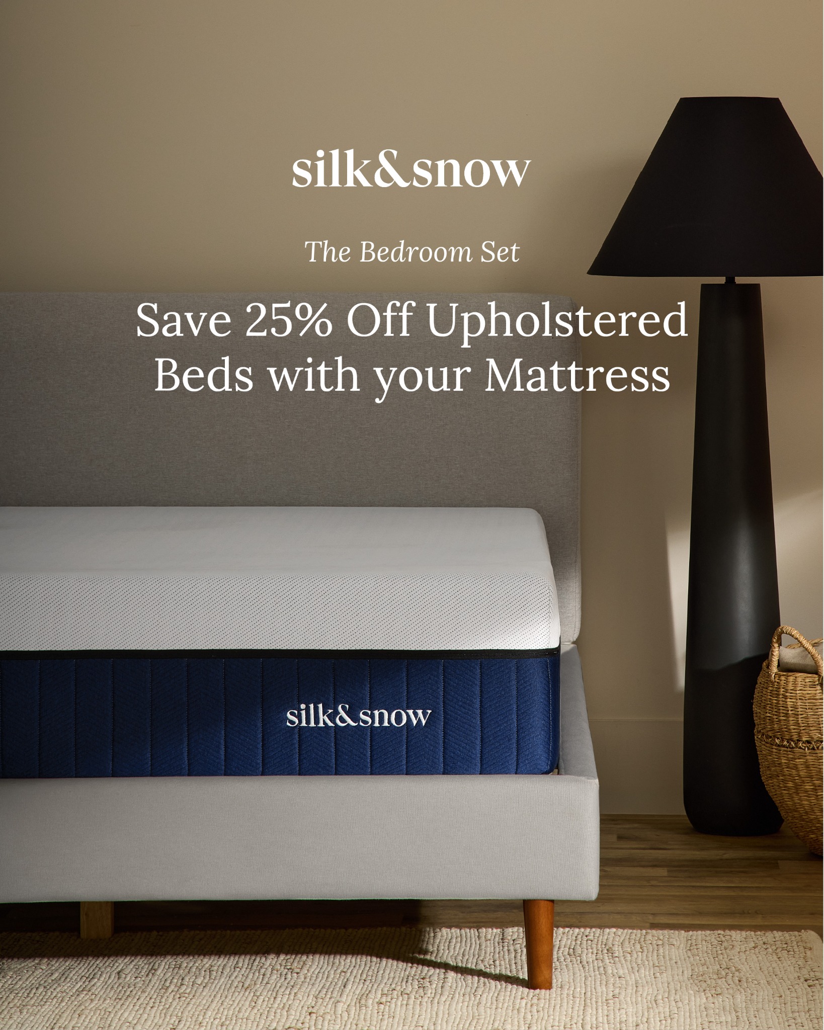 Silk and Snow Facebook ad