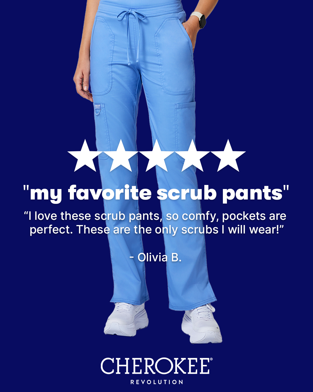 Cherokee Uniforms Facebook ad