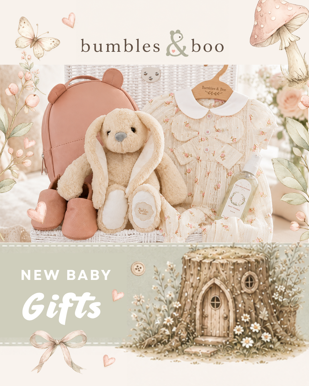 Bumbles and Boo Facebook ad