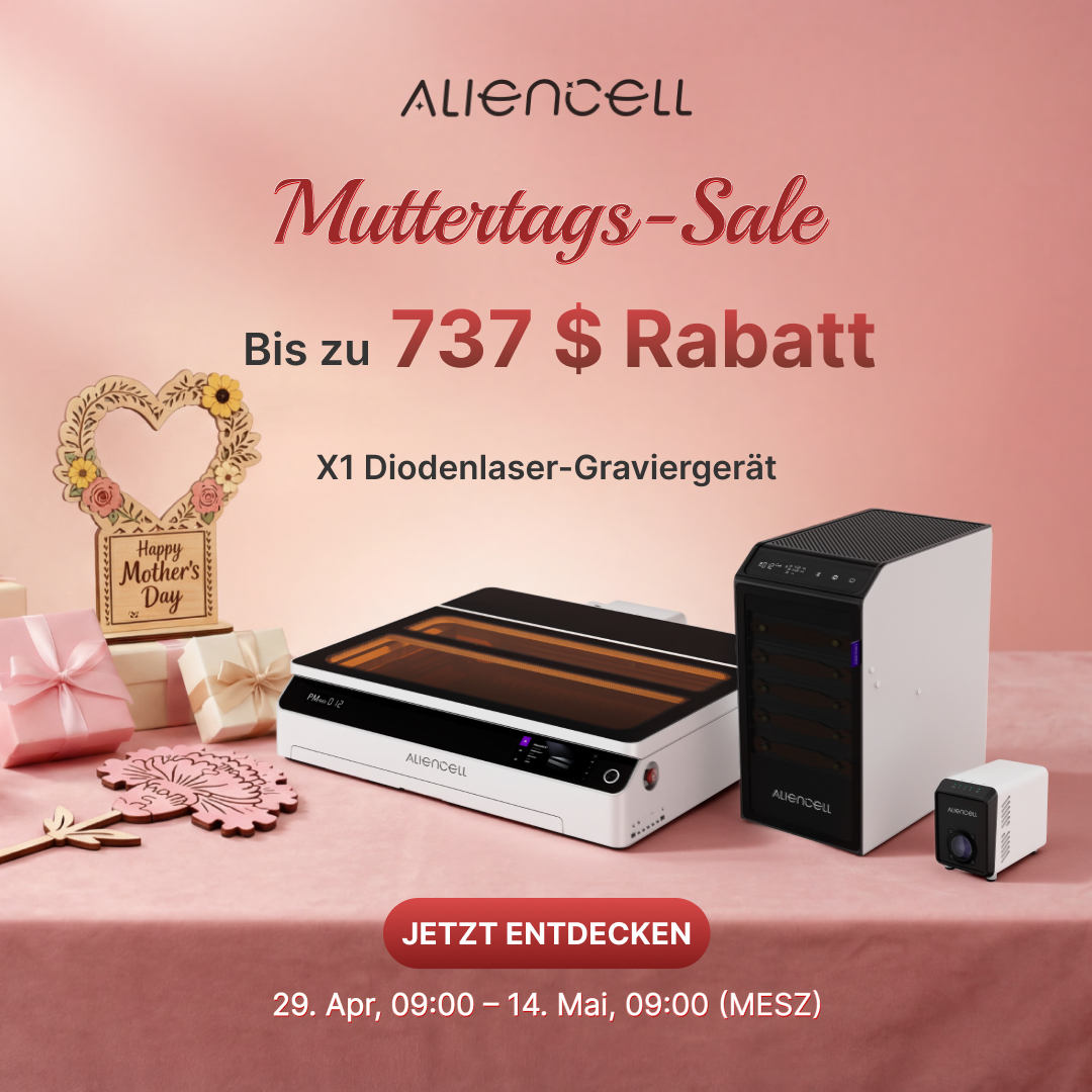 Aliencell Facebook ad: Bis zu 614 $ Rabatt auf den Aliencell X1