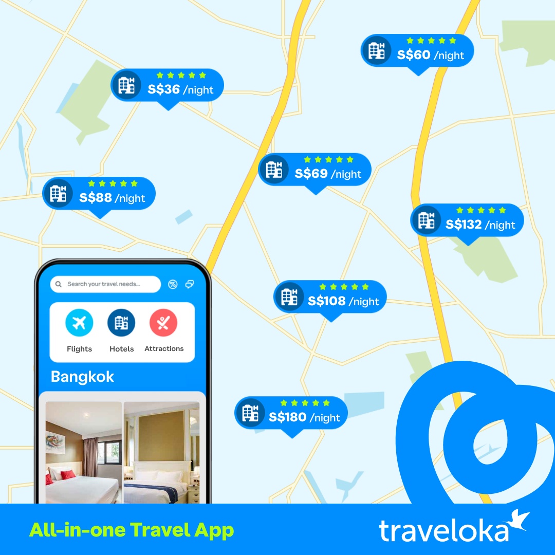 Traveloka Singapore Facebook ad