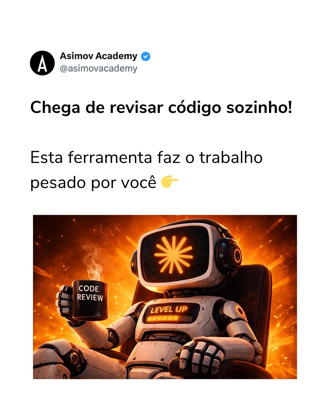 Asimov Academy Facebook ad