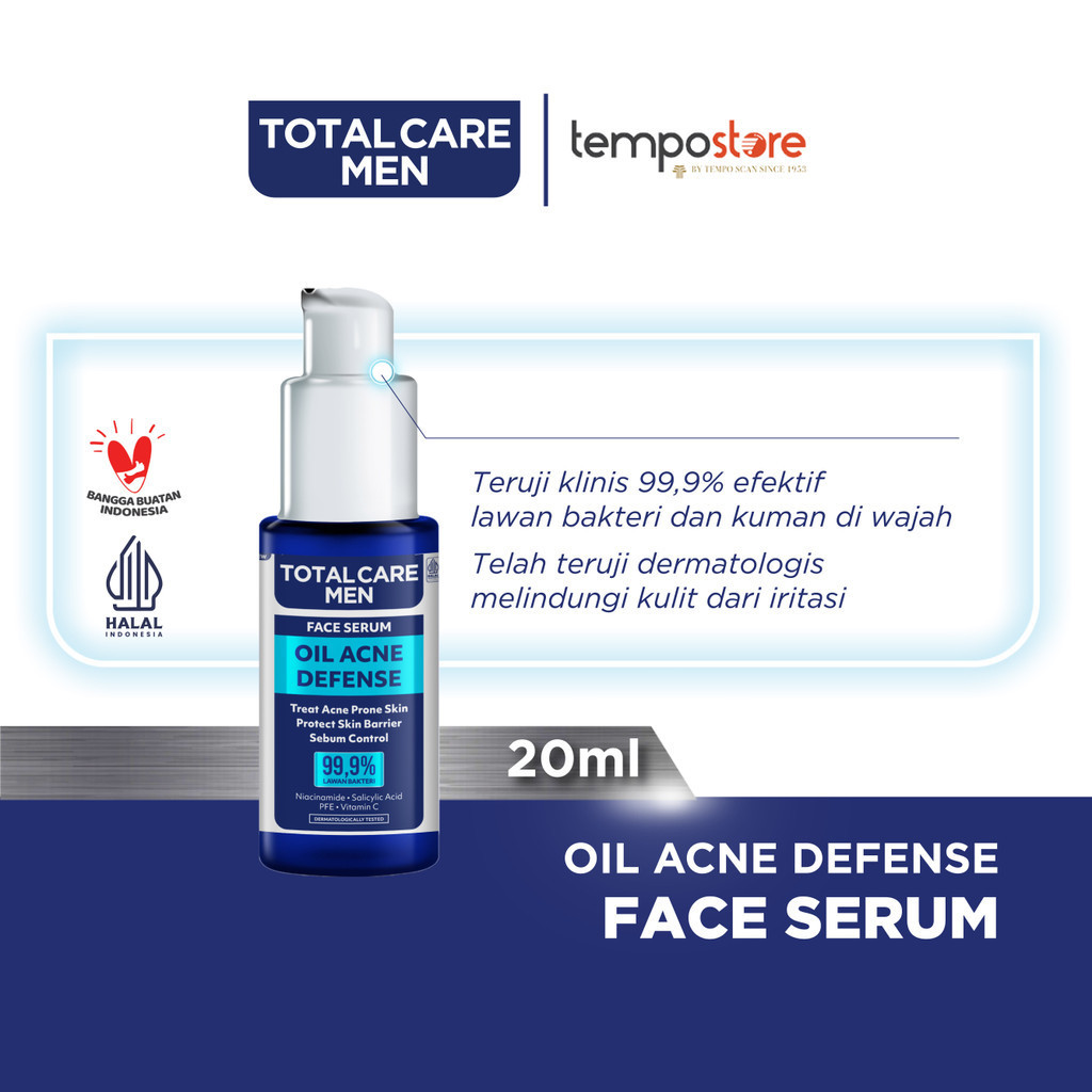 Total Care Men Facebook ad: Diskon hingga 50% untuk pria yang ingin tampil…