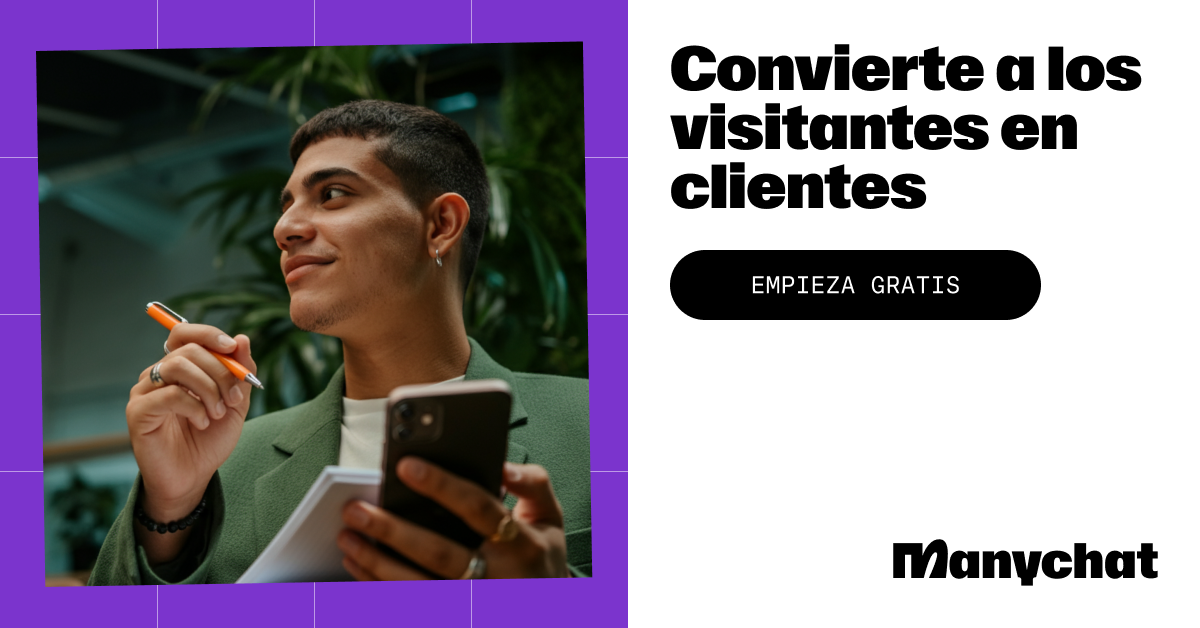 Manychat Facebook ad