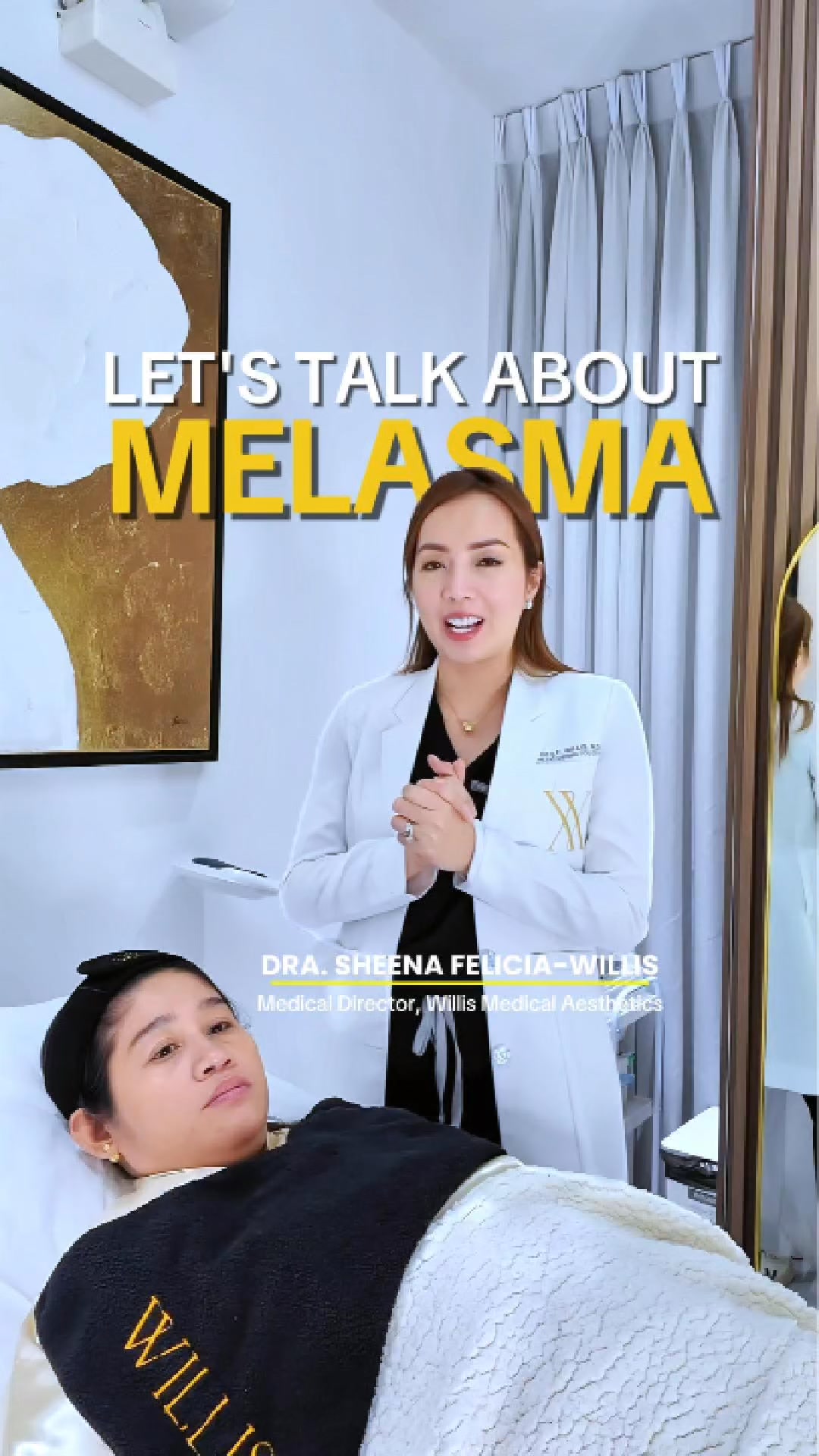 Willis Medical Aesthetics by Dra. Willis Facebook ad: Let's talk about Melasma