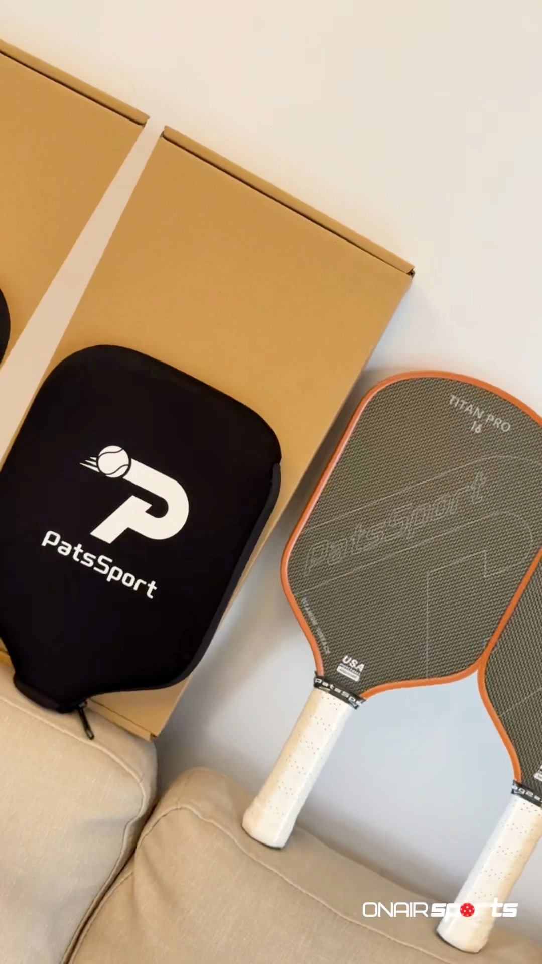 ONAIR Sports Facebook ad: From Beginner to Beast? Players Swear by the Titan Pro 16