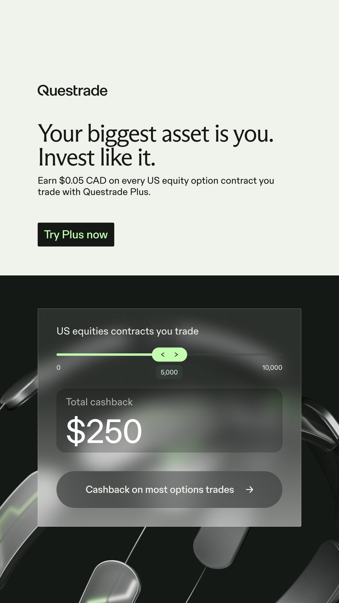 Questrade Facebook ad