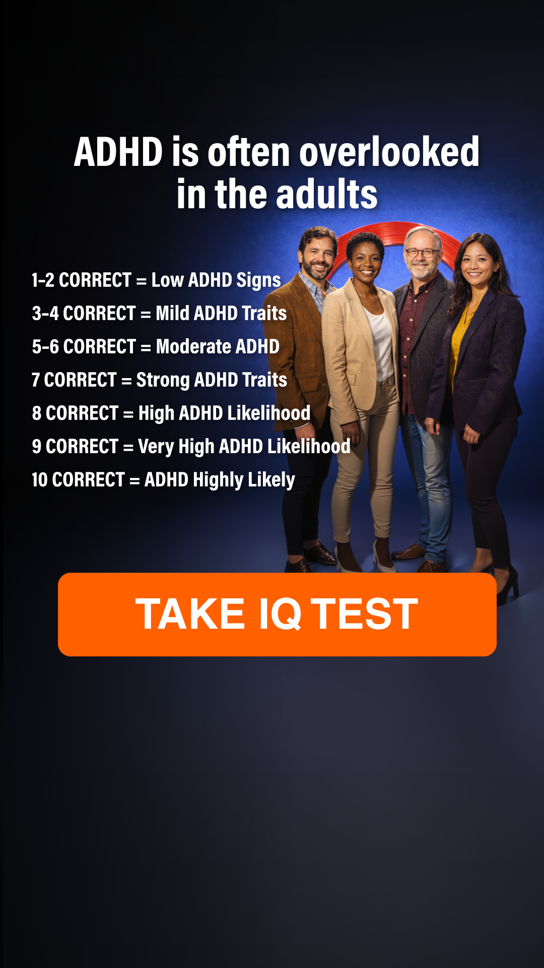 My IQ Facebook ad