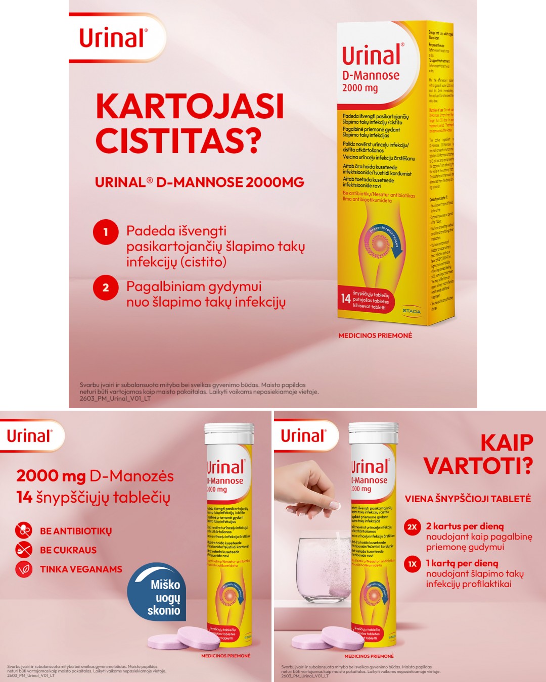 STADA Baltics Facebook ad: KARTOJASI CISTITAS?